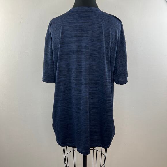 NIKE New York Yankees Navy Blue Tee Top Short Sleeves Crew DriFit Size XL - Picture 4 of 7